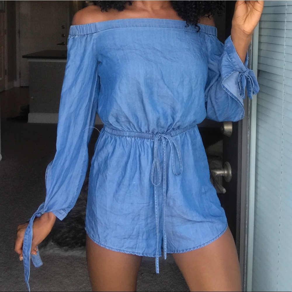 Bebe jean romper